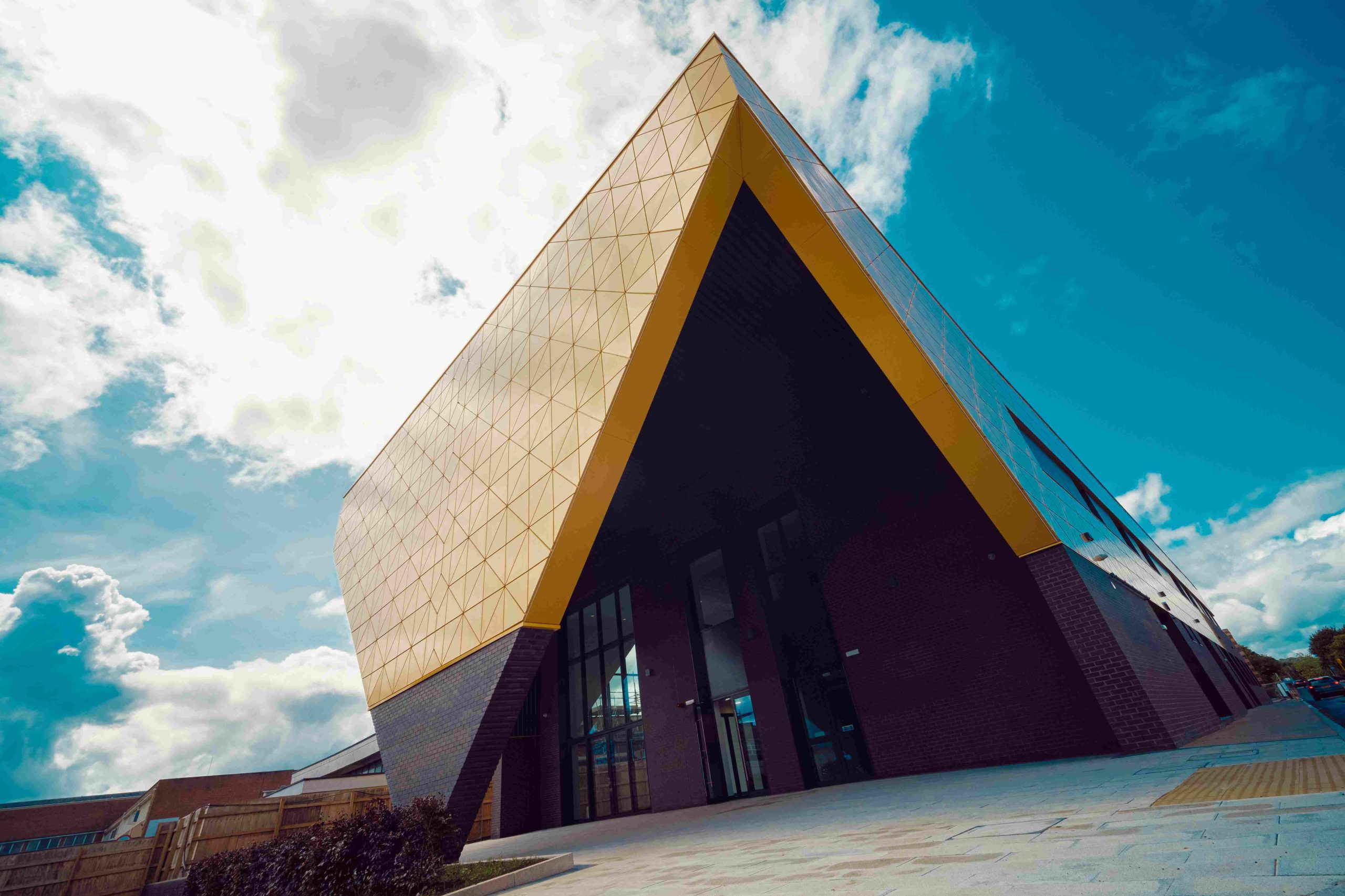 Wrexham University Front Entrance