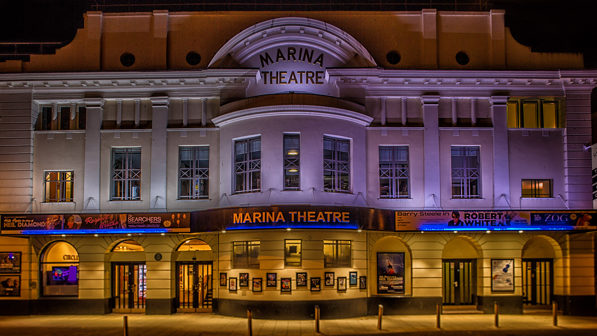 Marina Theatre Front Entrance